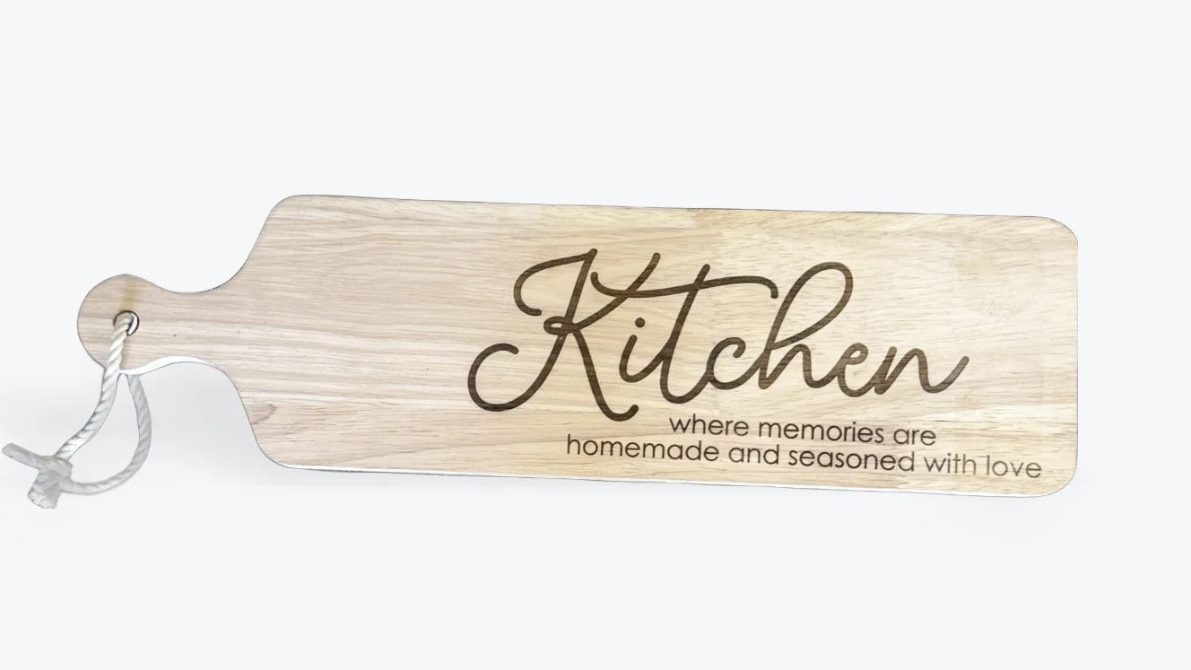 Kitchen Seasoned with Love cutting board