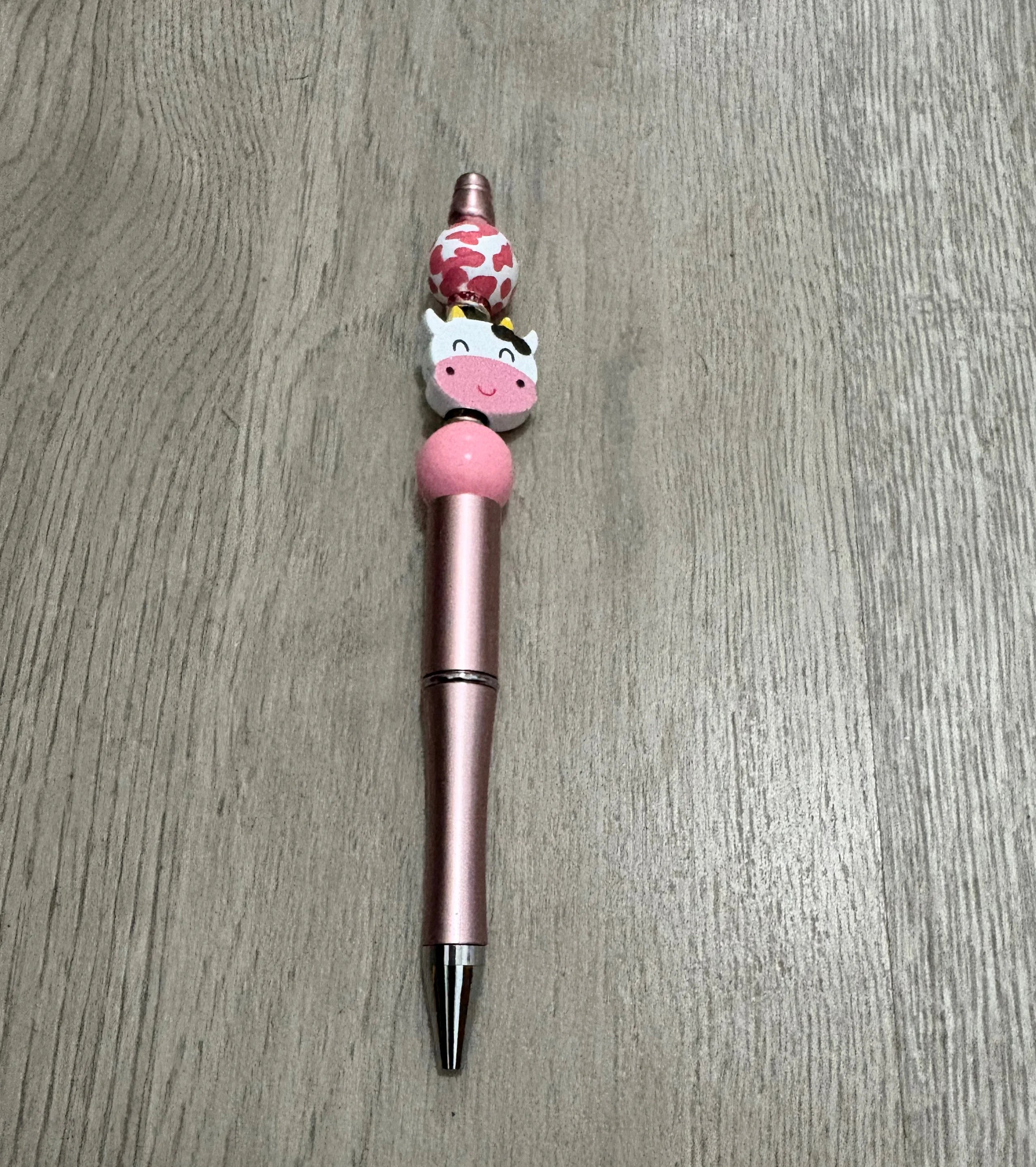 Cow Beaded Pens