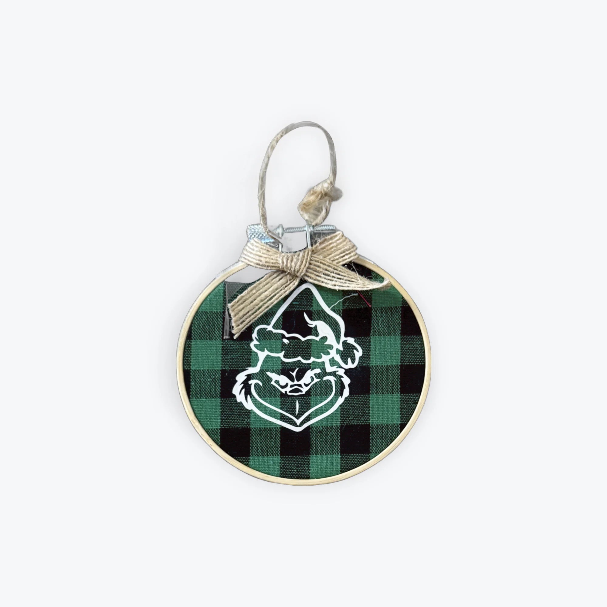 Green Face Ornament
